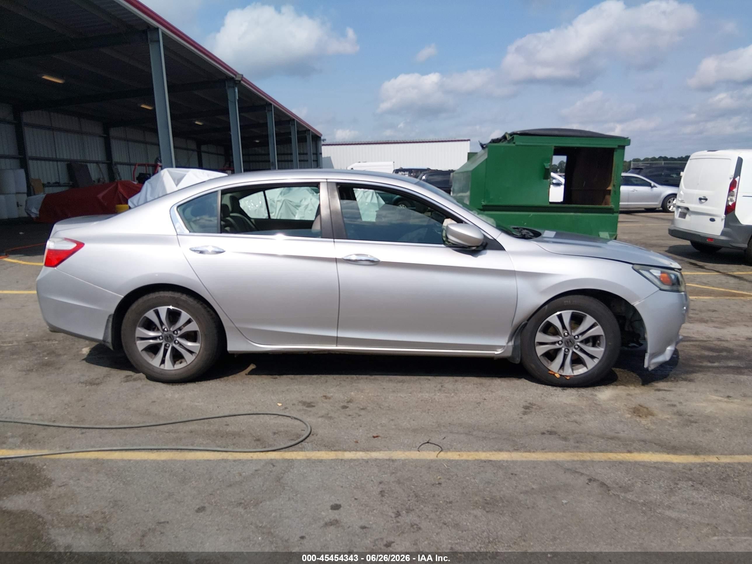 2015 Honda Accord Lx Silver vin: 1HGCR2F38FA079065
