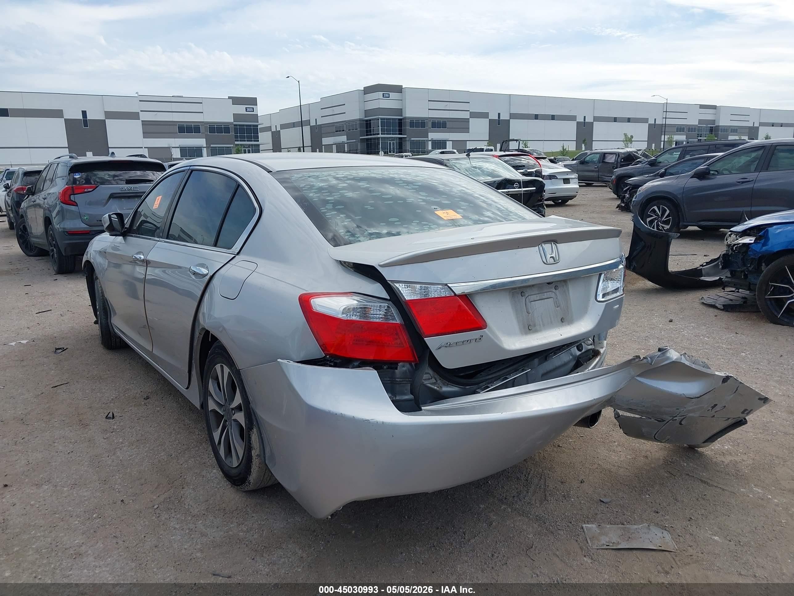 2015 Honda Accord Lx Silver vin: 1HGCR2F38FA079213