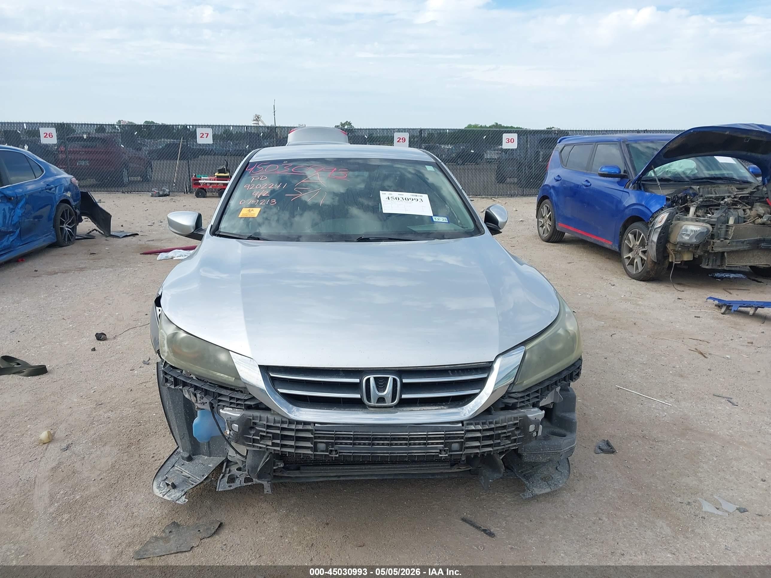 2015 Honda Accord Lx Silver vin: 1HGCR2F38FA079213