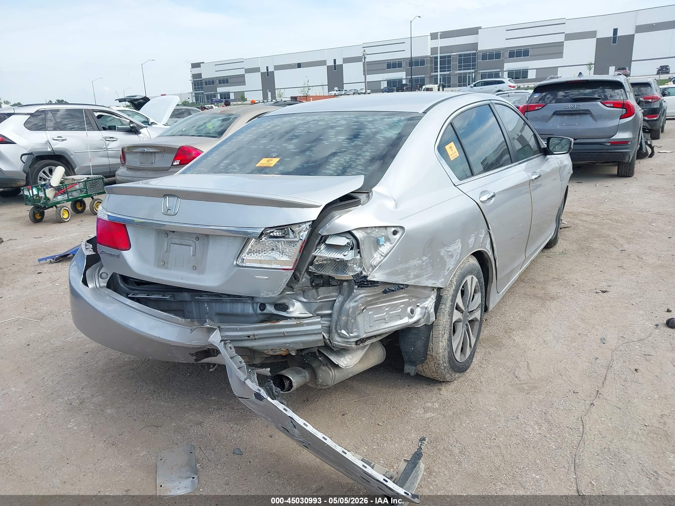 2015 Honda Accord Lx Silver vin: 1HGCR2F38FA079213