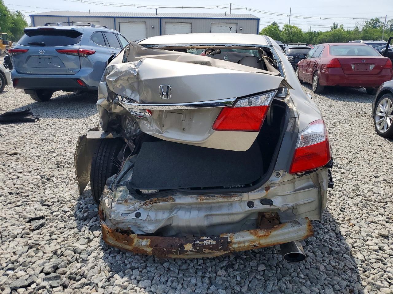 2015 Honda Accord Lx Tan vin: 1HGCR2F38FA080362