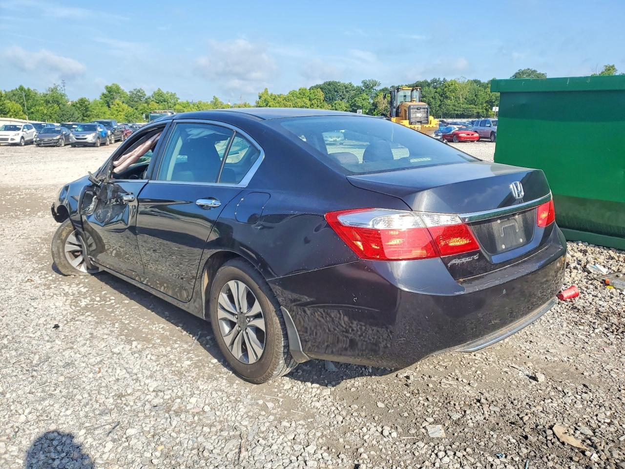 2015 Honda Accord Lx Black vin: 1HGCR2F38FA104627
