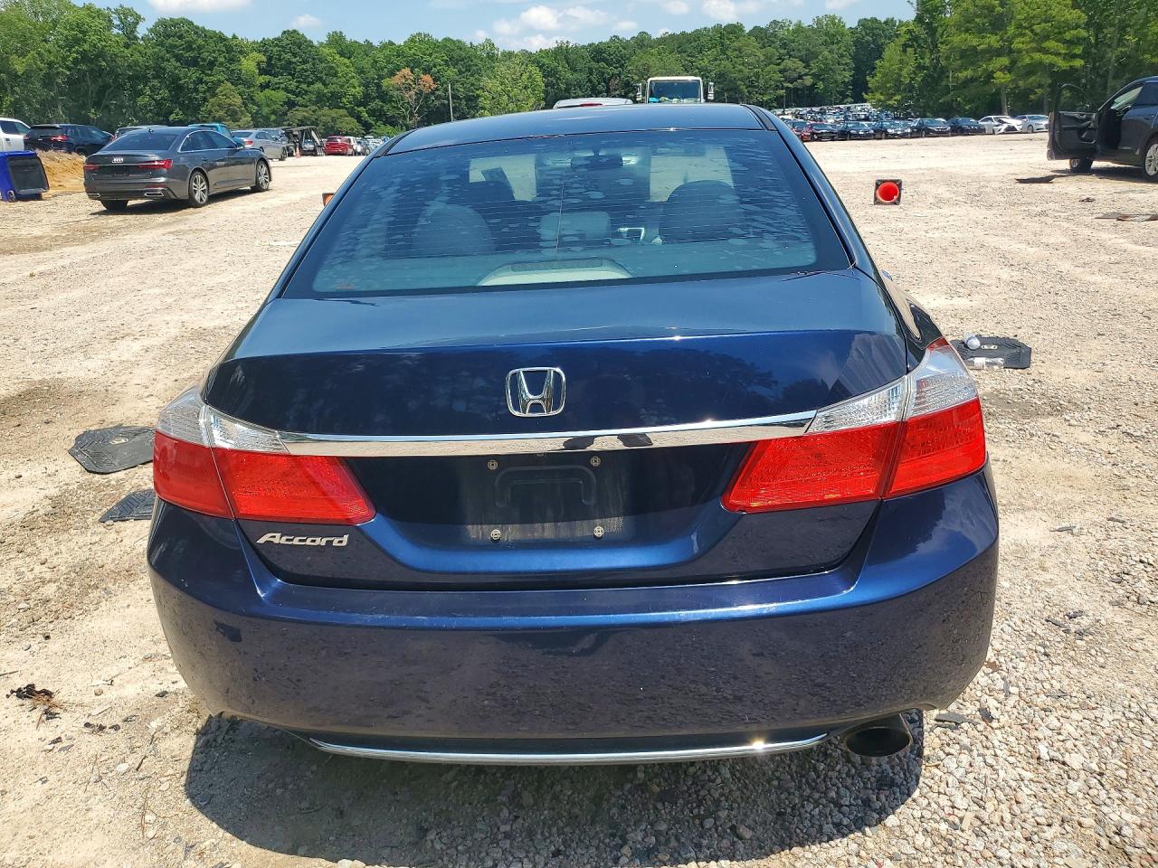 2015 Honda Accord Lx Синий vin: 1HGCR2F38FA112274