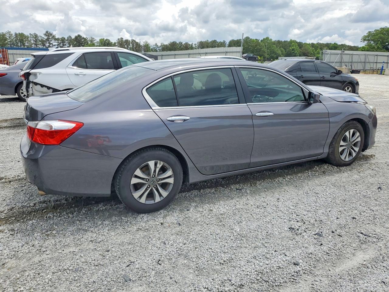 2015 Honda Accord Lx Серый vin: 1HGCR2F38FA118172