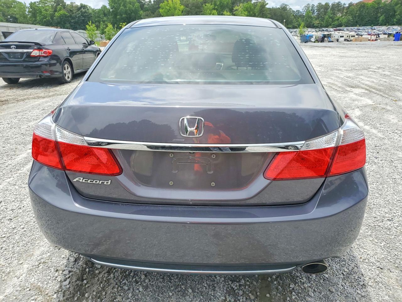 2015 Honda Accord Lx Серый vin: 1HGCR2F38FA118172