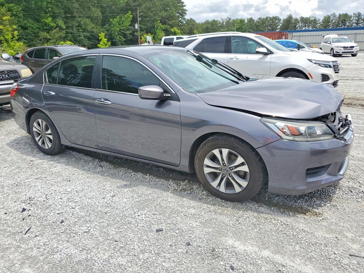 2015 Honda Accord Lx Серый vin: 1HGCR2F38FA118172