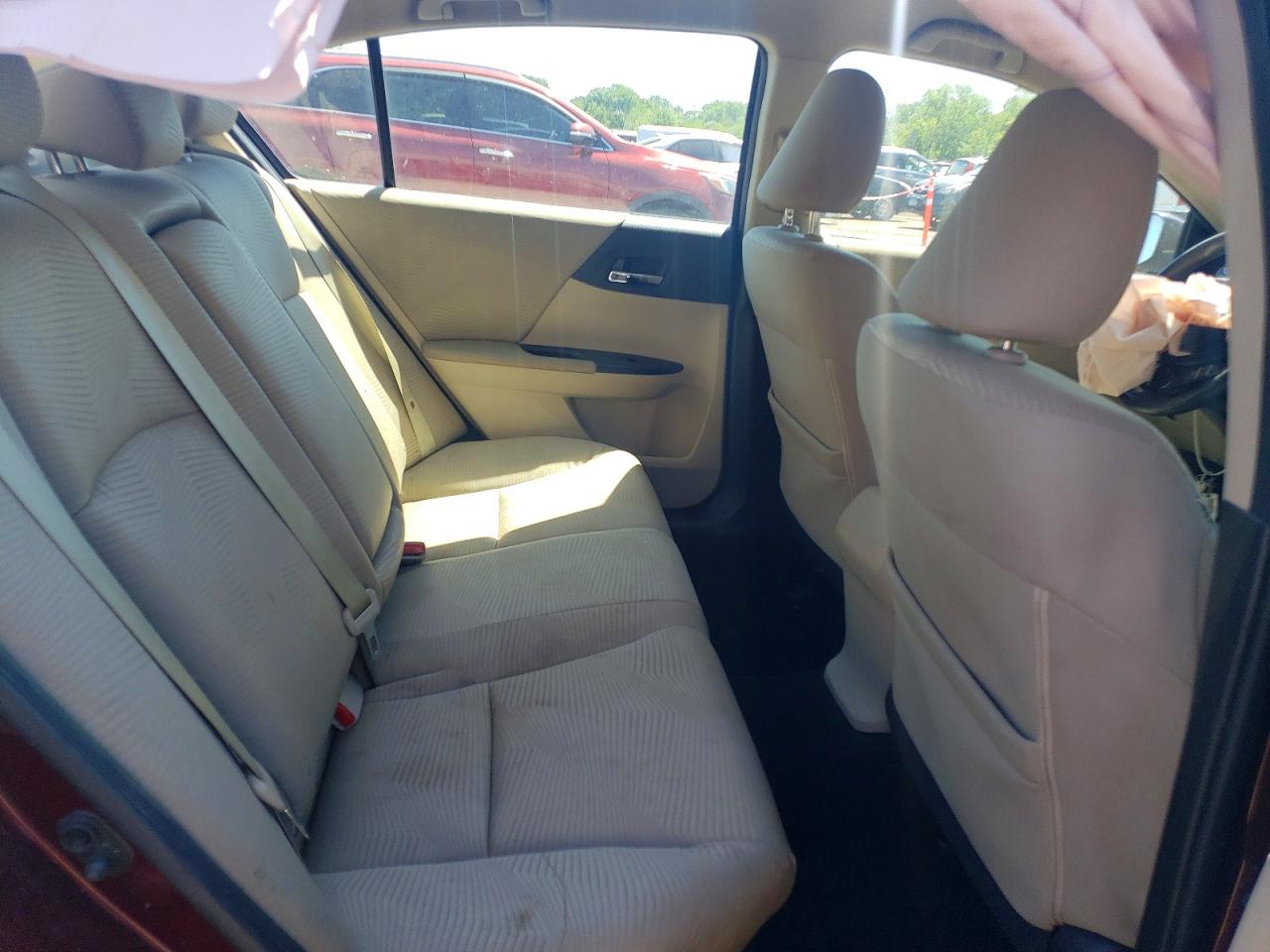 2015 Honda Accord Lx Burgundy vin: 1HGCR2F38FA120715