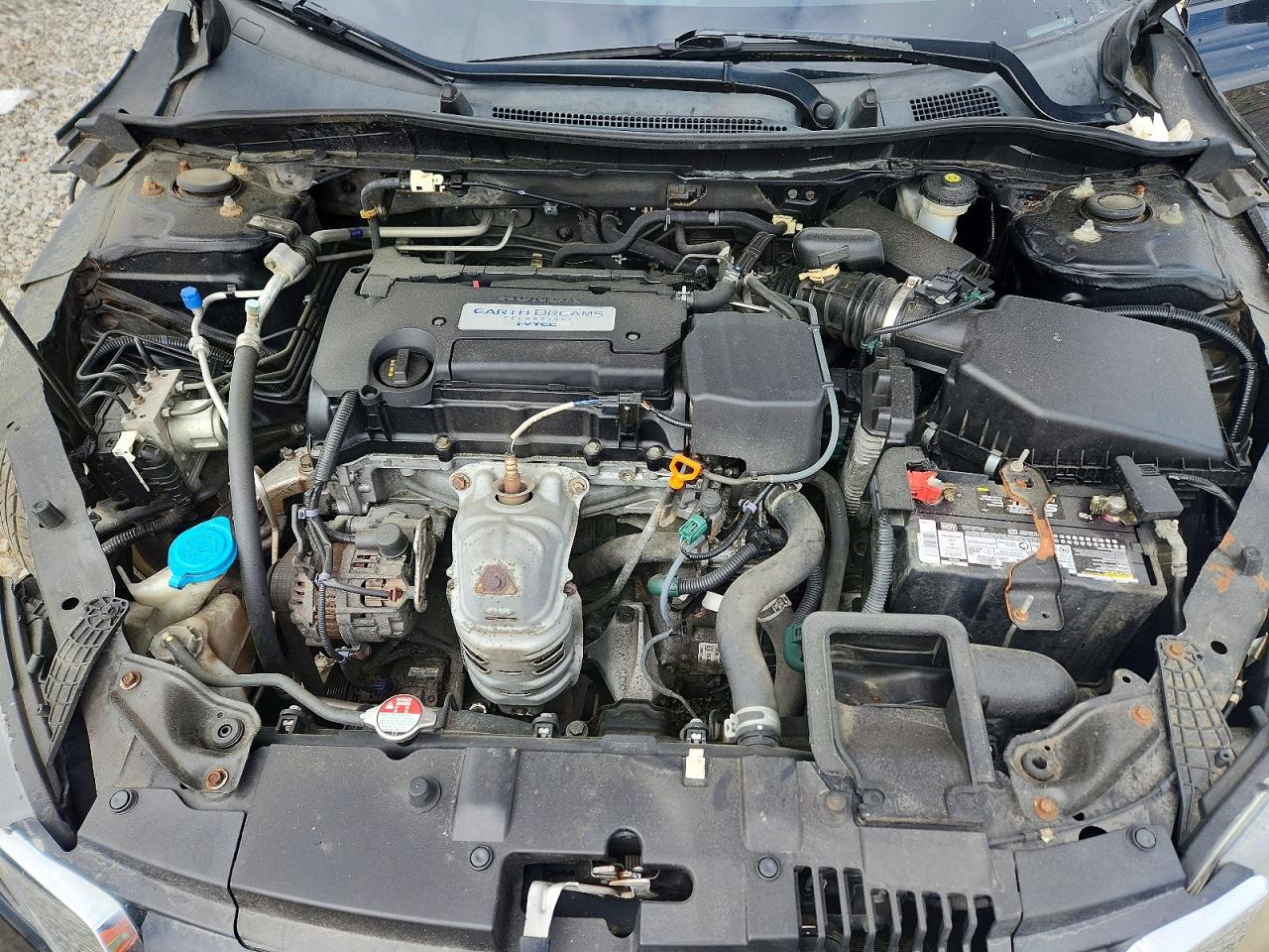 2015 Honda Accord Lx Черный vin: 1HGCR2F38FA137756