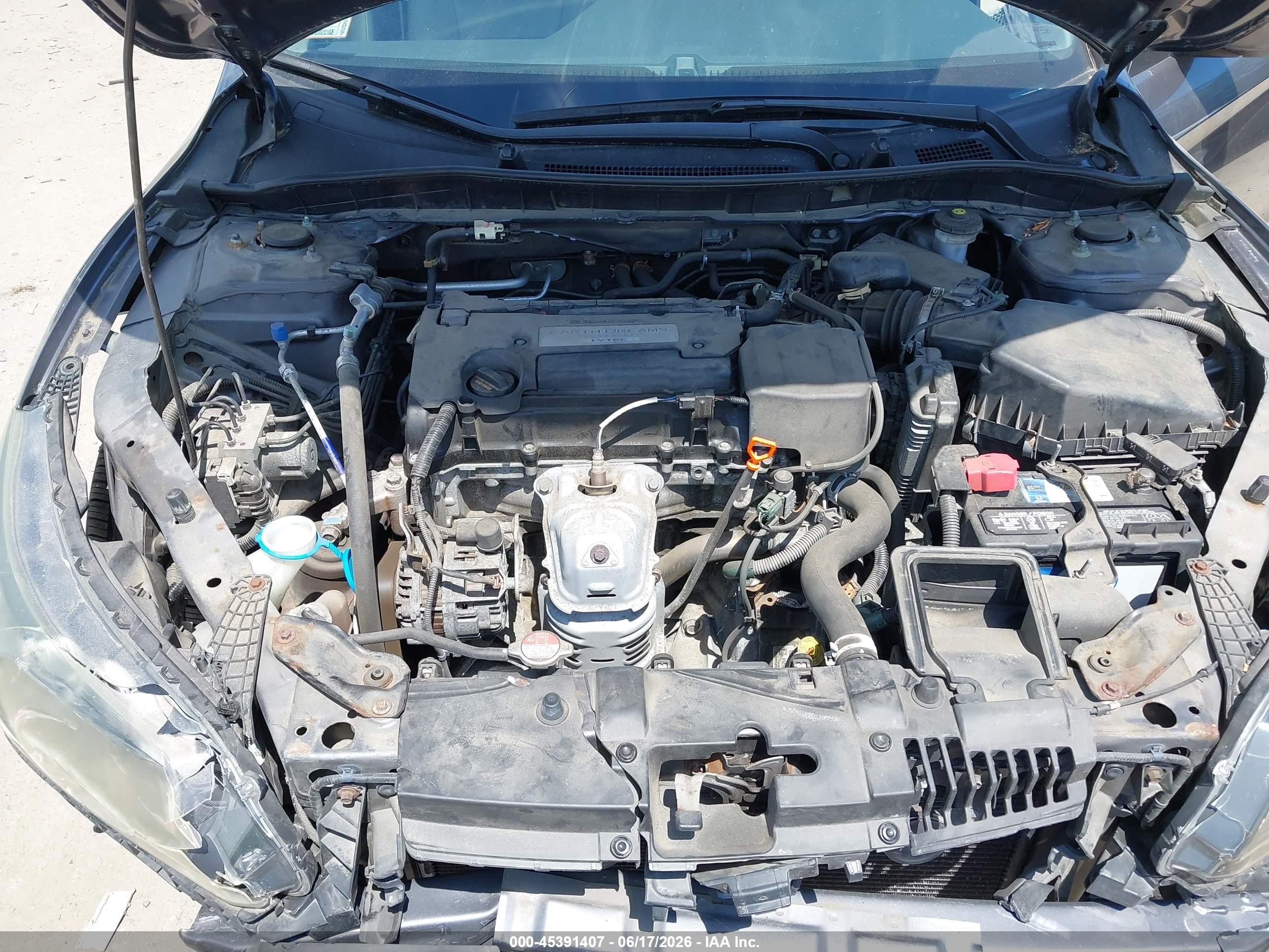 2015 Honda Accord Lx Gray vin: 1HGCR2F38FA144819