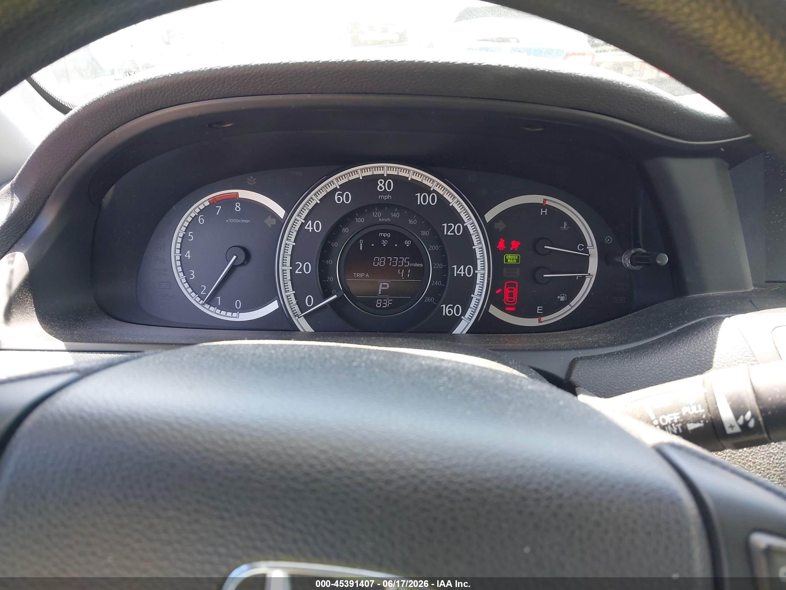2015 Honda Accord Lx Gray vin: 1HGCR2F38FA144819