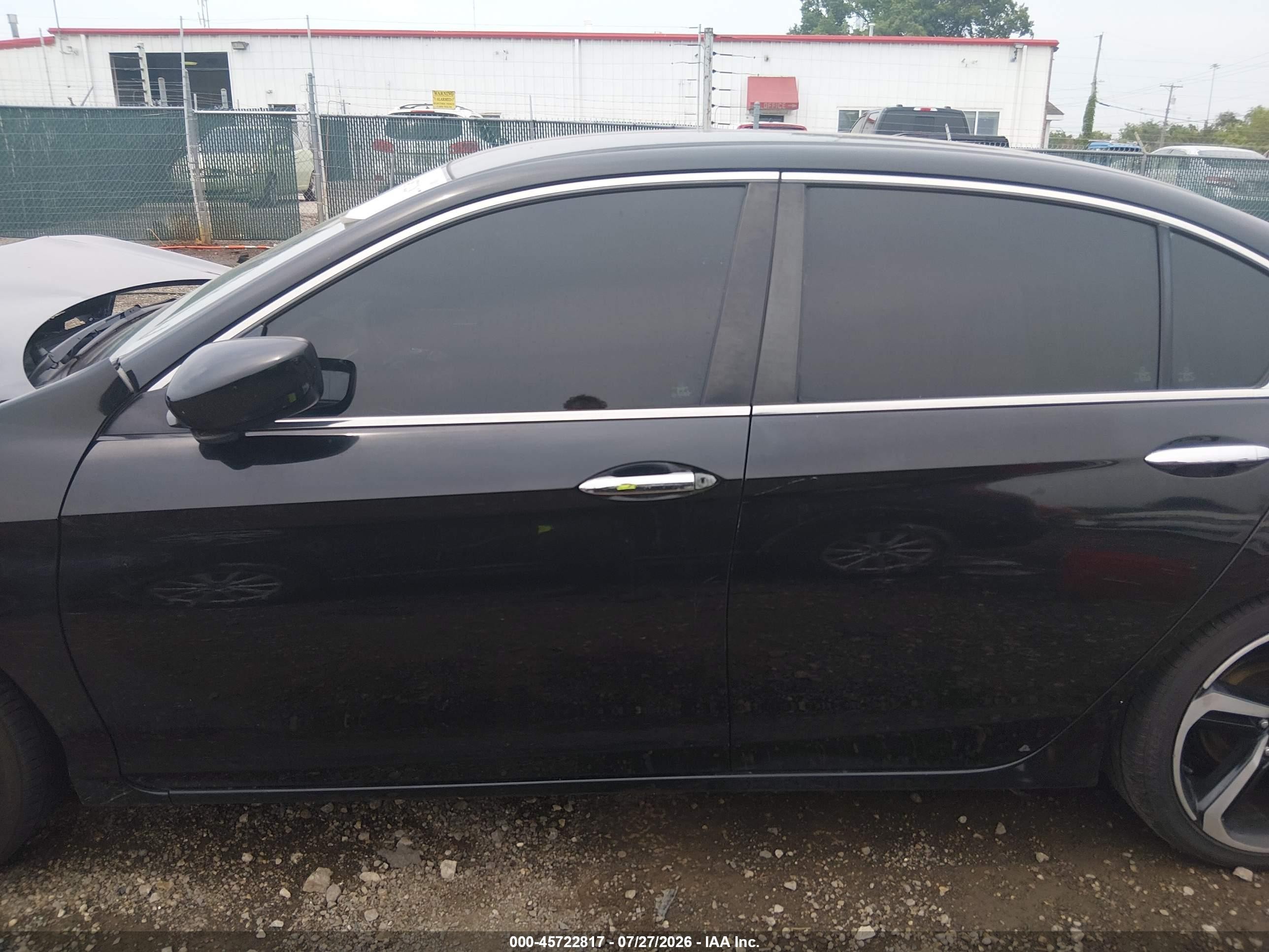 2015 Honda Accord Lx Черный vin: 1HGCR2F38FA158302