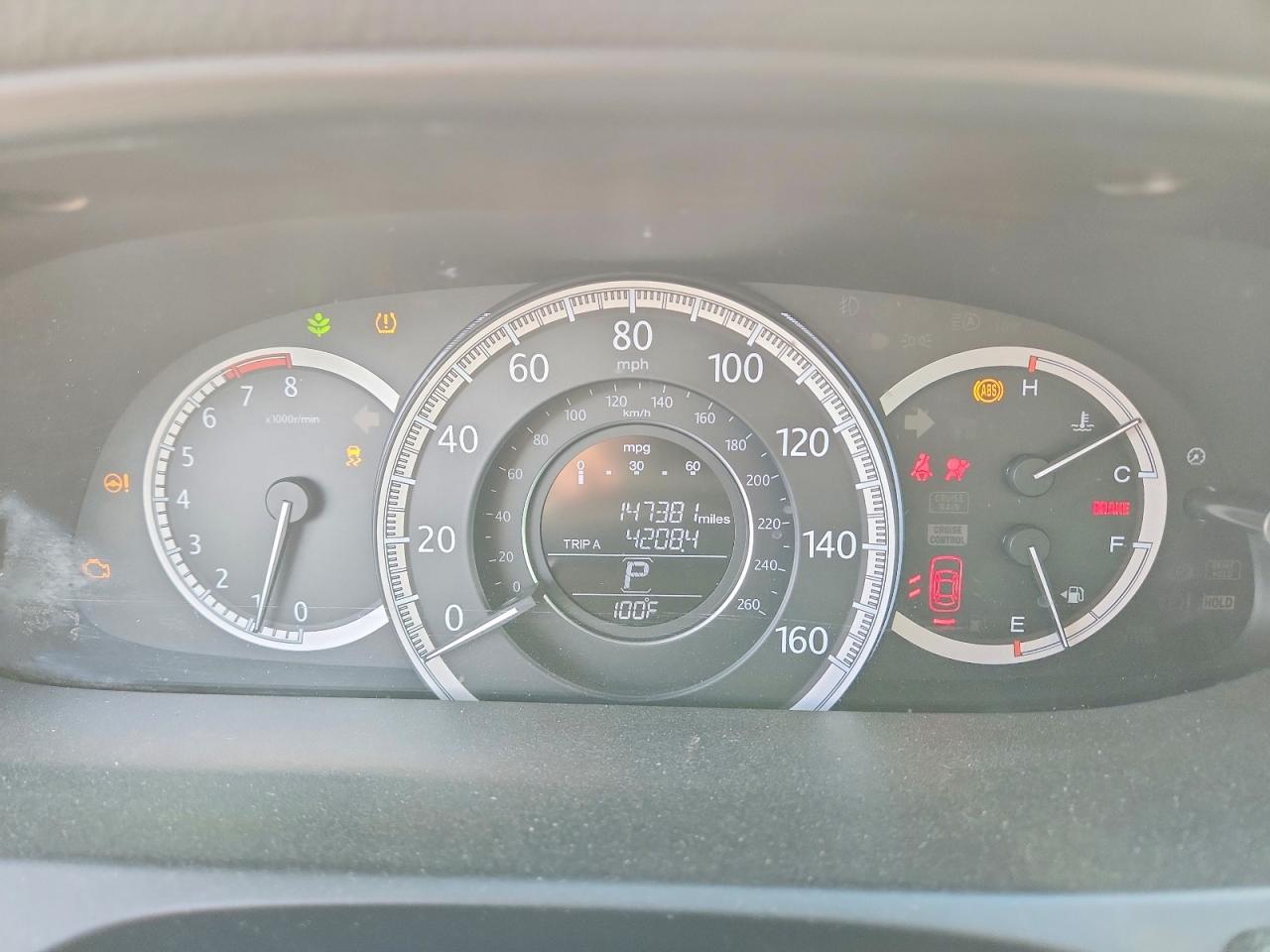 2015 Honda Accord Lx Серый vin: 1HGCR2F38FA166805