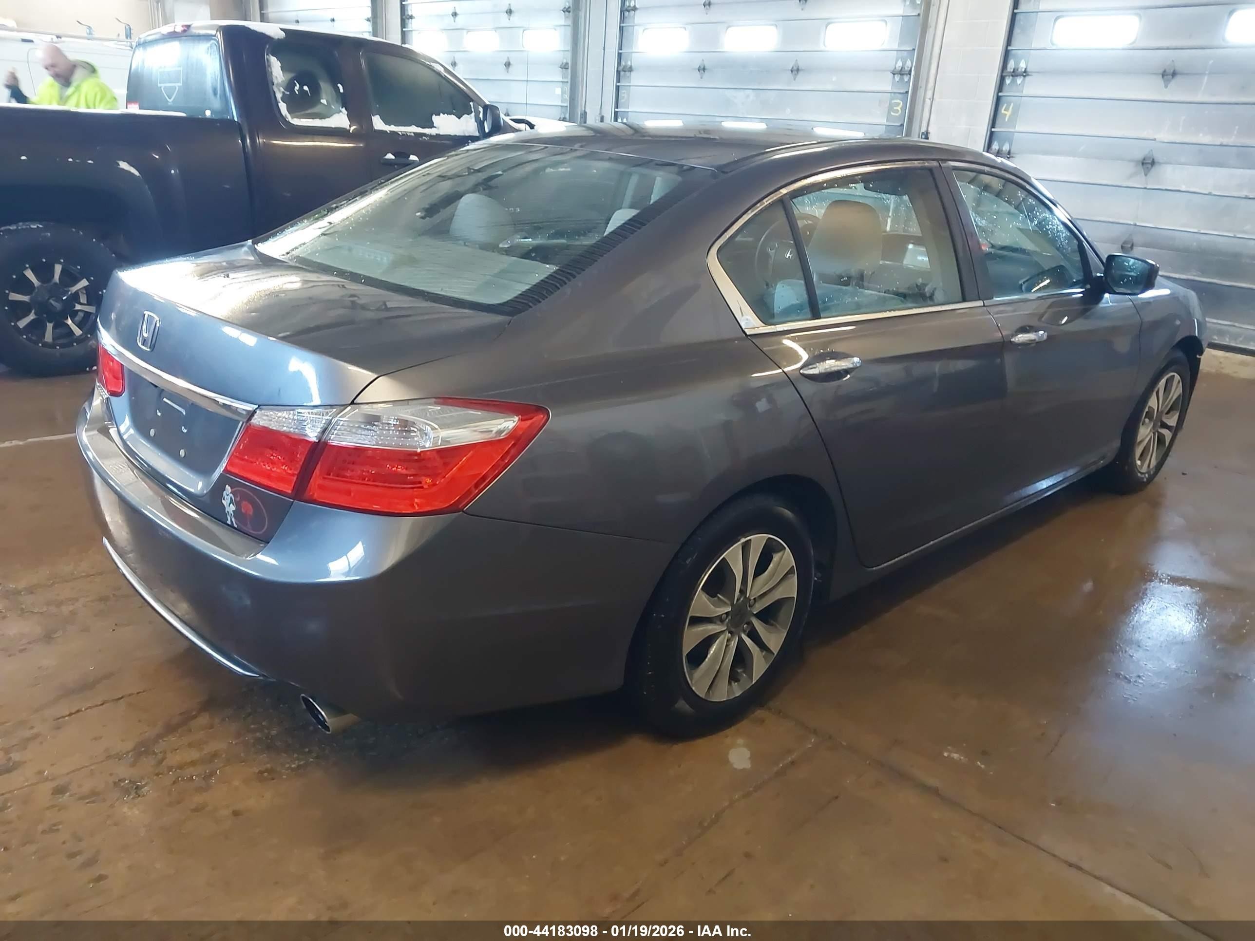 2015 Honda Accord Lx Gray vin: 1HGCR2F38FA166836
