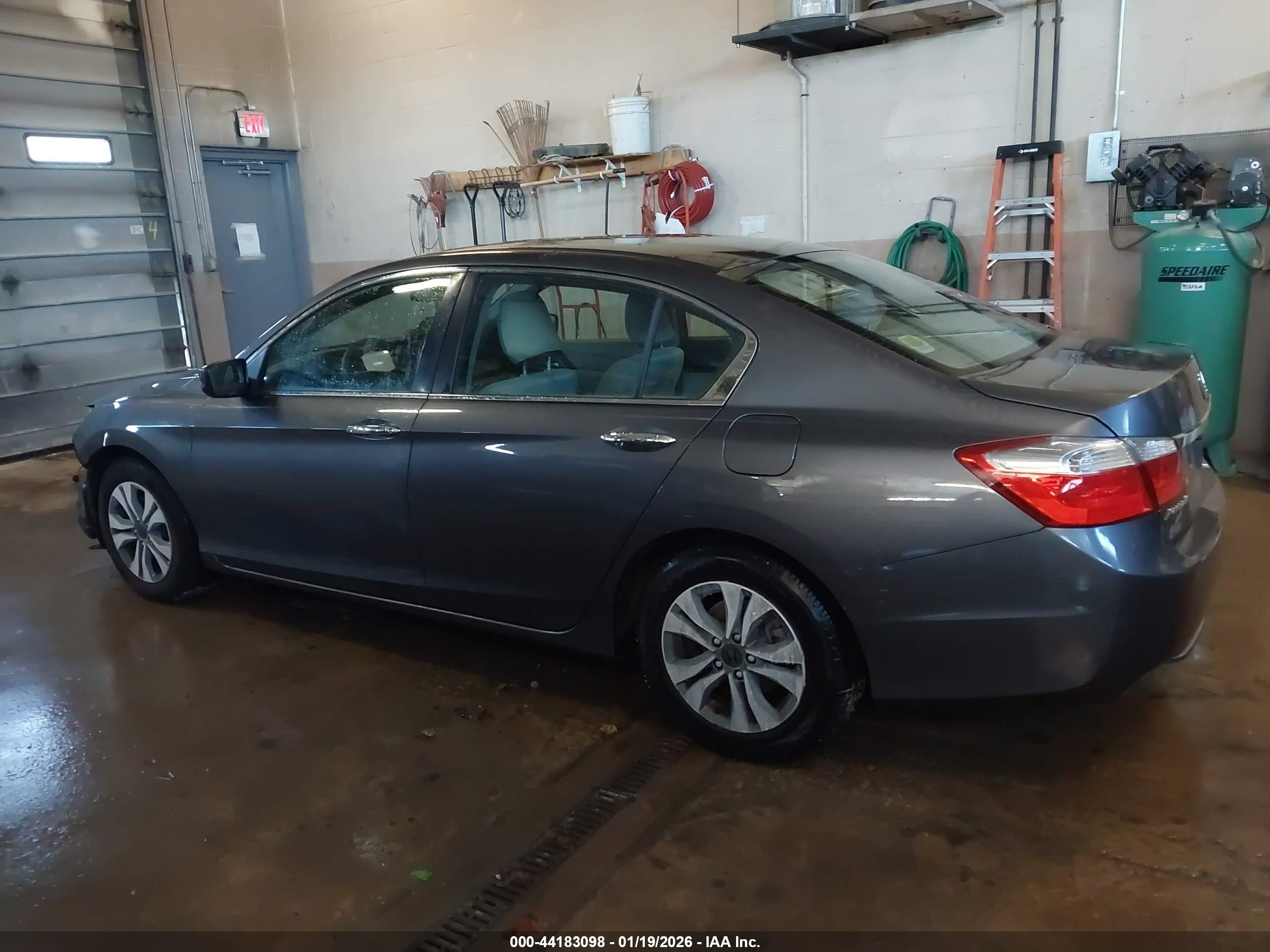 2015 Honda Accord Lx Gray vin: 1HGCR2F38FA166836