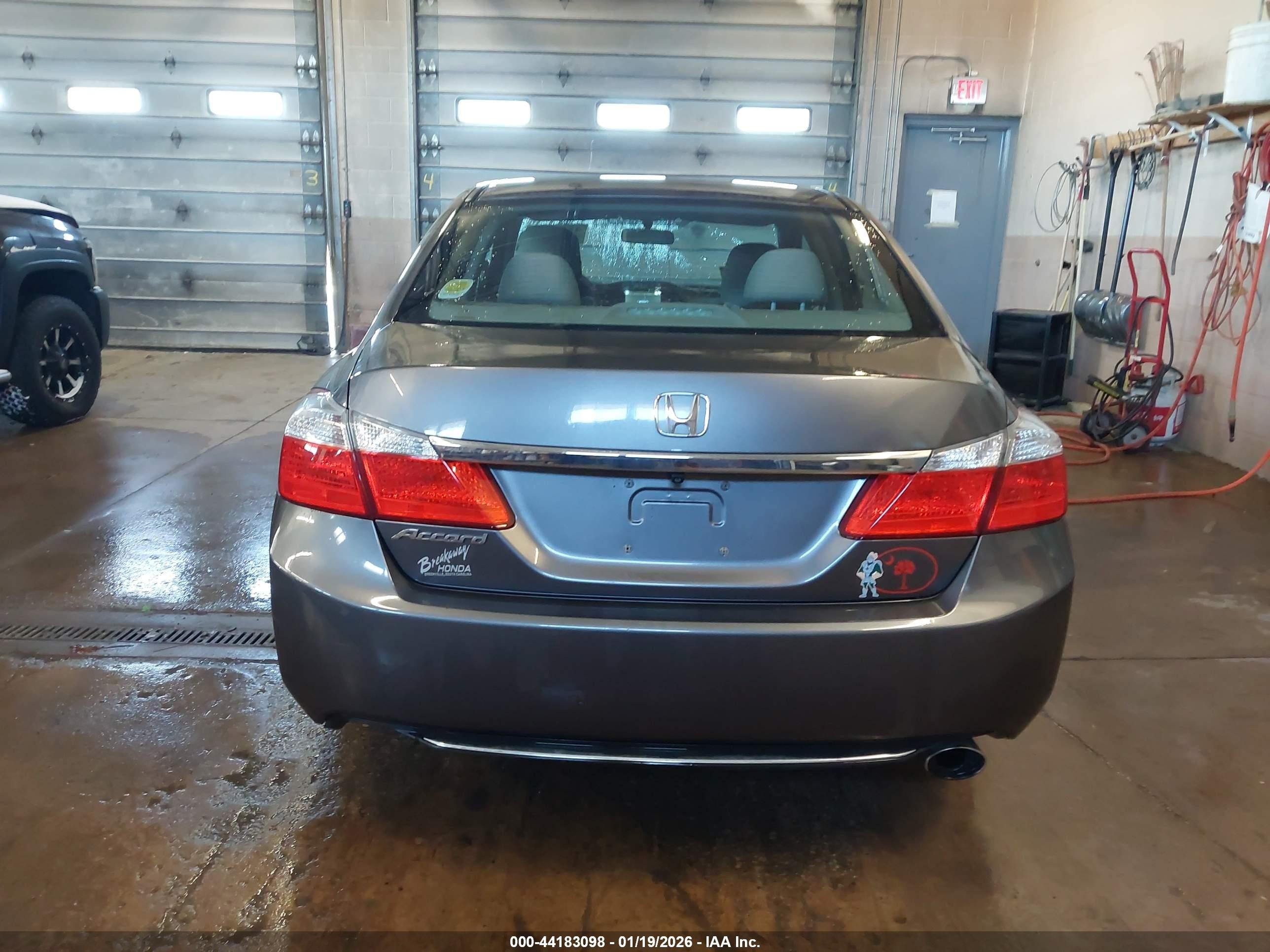 2015 Honda Accord Lx Gray vin: 1HGCR2F38FA166836
