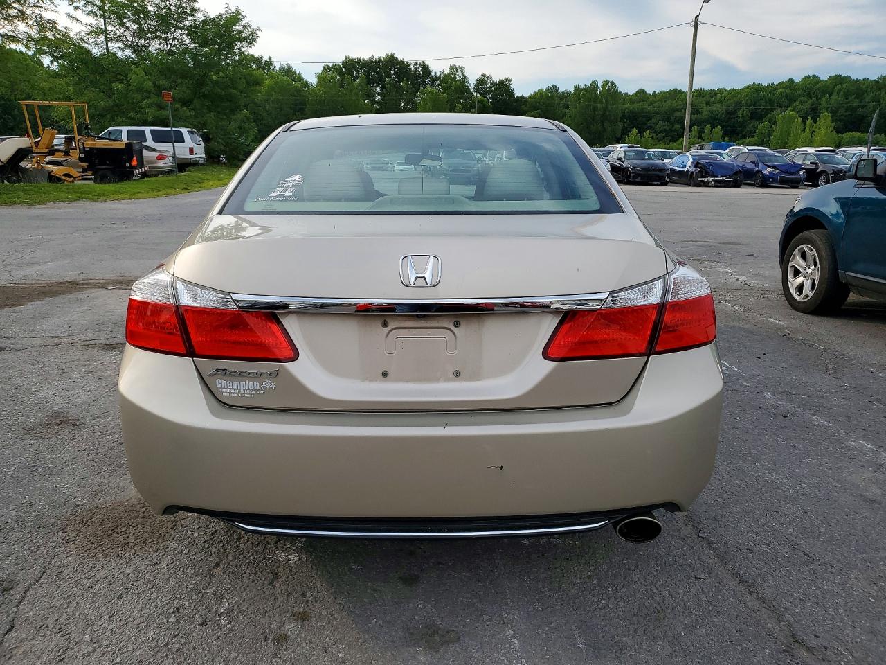 2015 Honda Accord Lx Бежевый vin: 1HGCR2F38FA174936