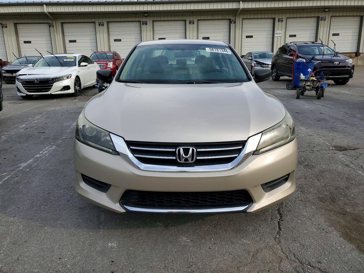 2015 Honda Accord Lx Бежевый vin: 1HGCR2F38FA174936
