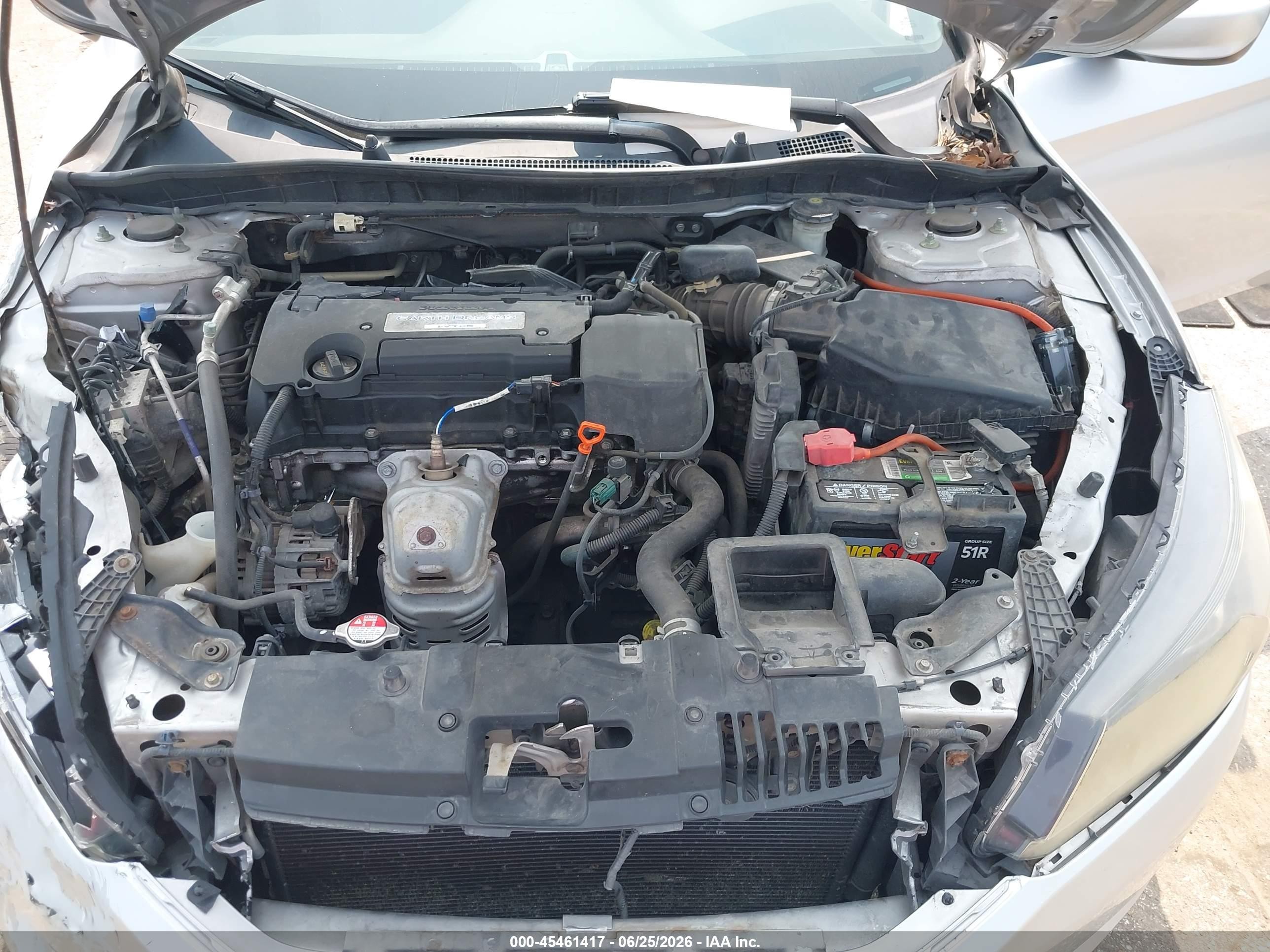 2015 Honda Accord Lx Gray vin: 1HGCR2F38FA180946