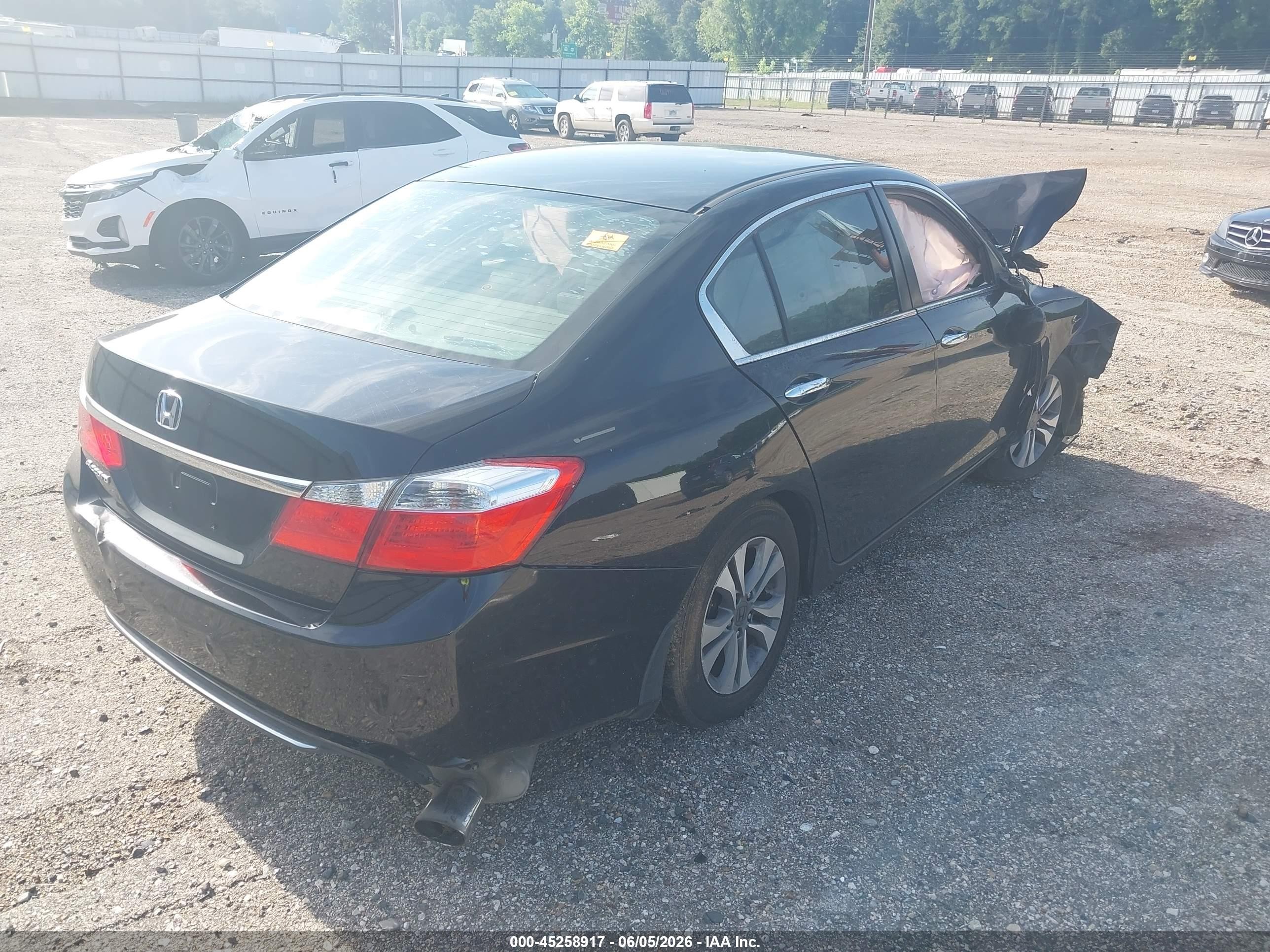 2015 Honda Accord Lx Black vin: 1HGCR2F38FA183913