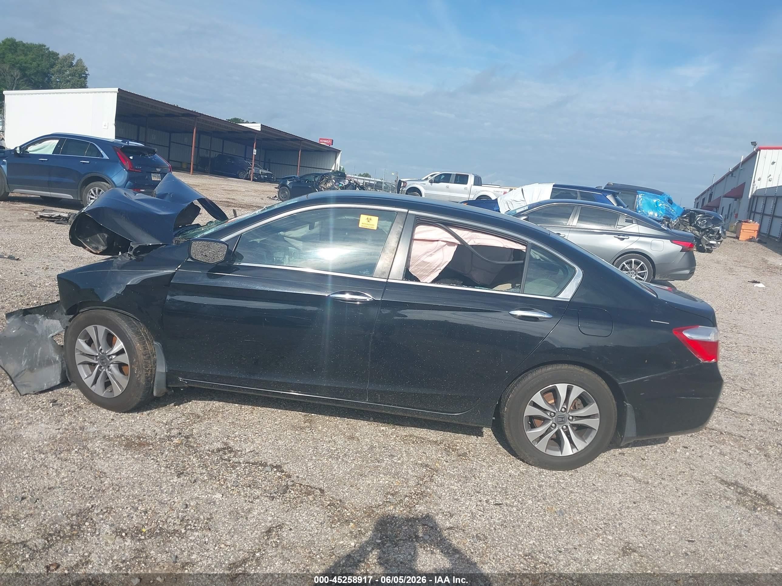 2015 Honda Accord Lx Black vin: 1HGCR2F38FA183913