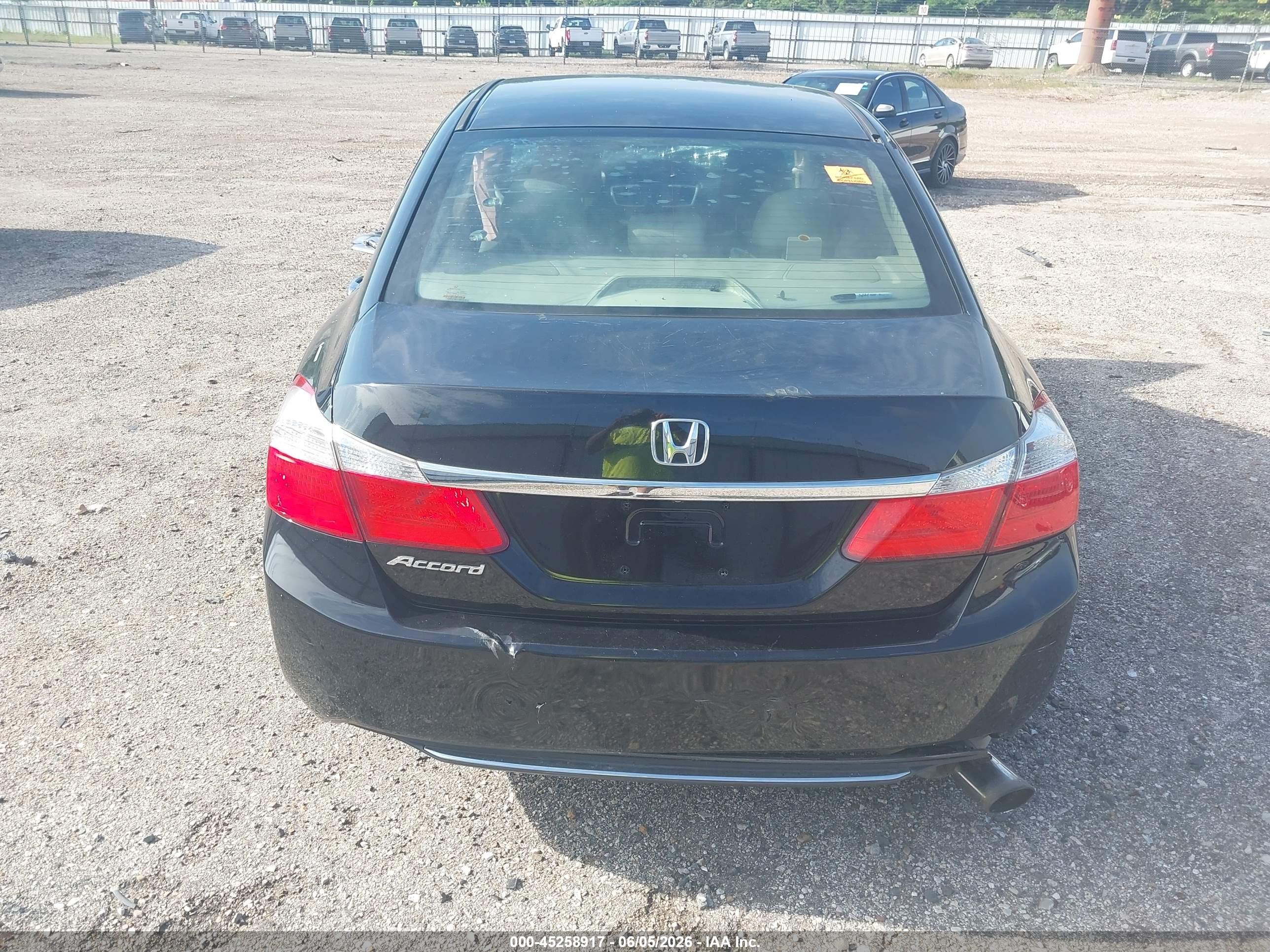 2015 Honda Accord Lx Black vin: 1HGCR2F38FA183913
