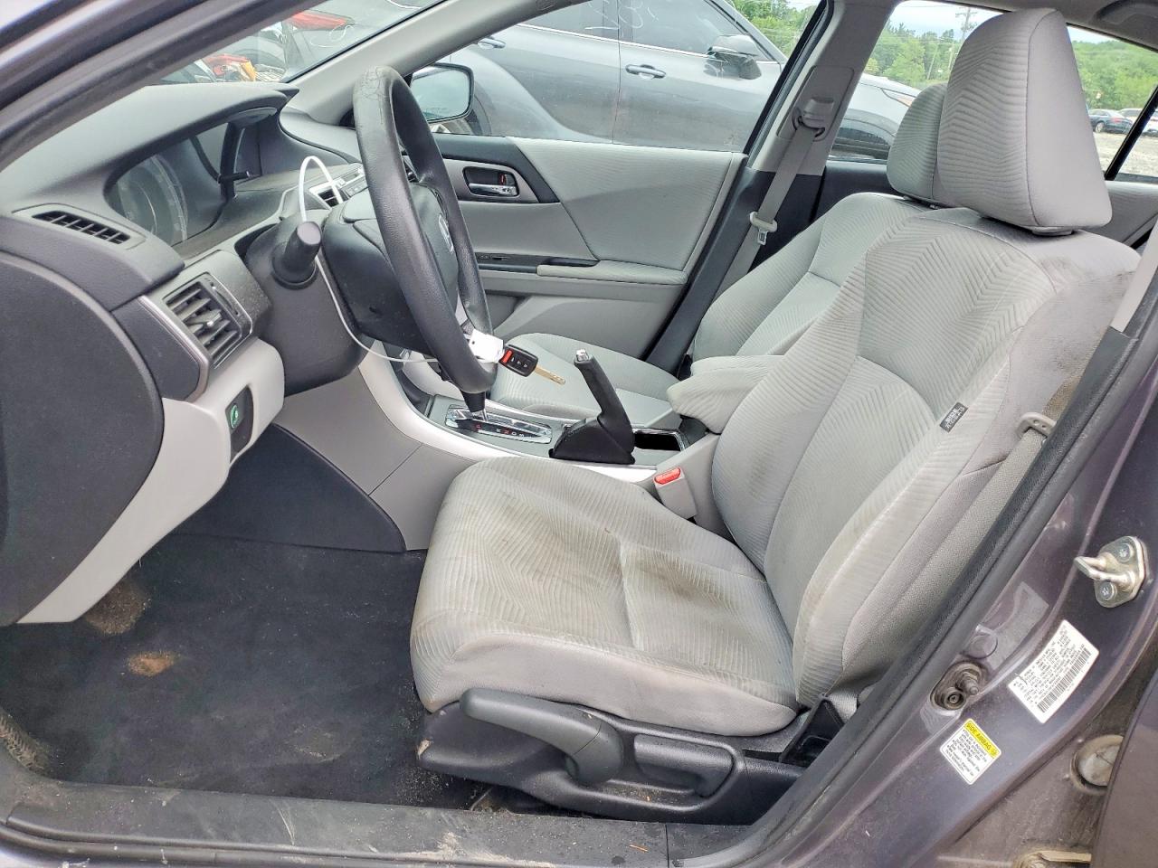 2015 Honda Accord Lx Серый vin: 1HGCR2F38FA188884