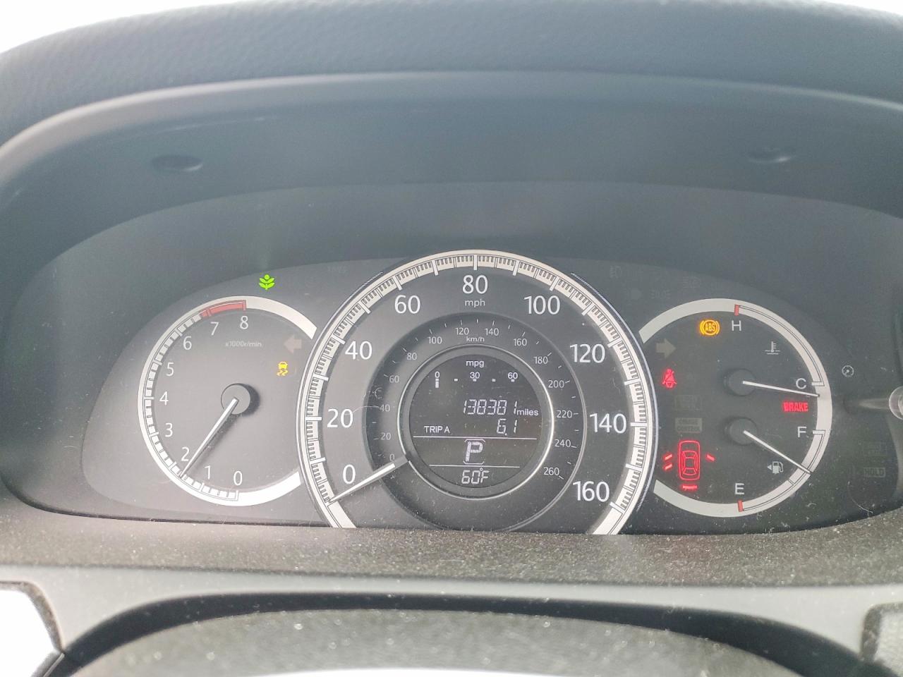 2015 Honda Accord Lx Серый vin: 1HGCR2F38FA188884