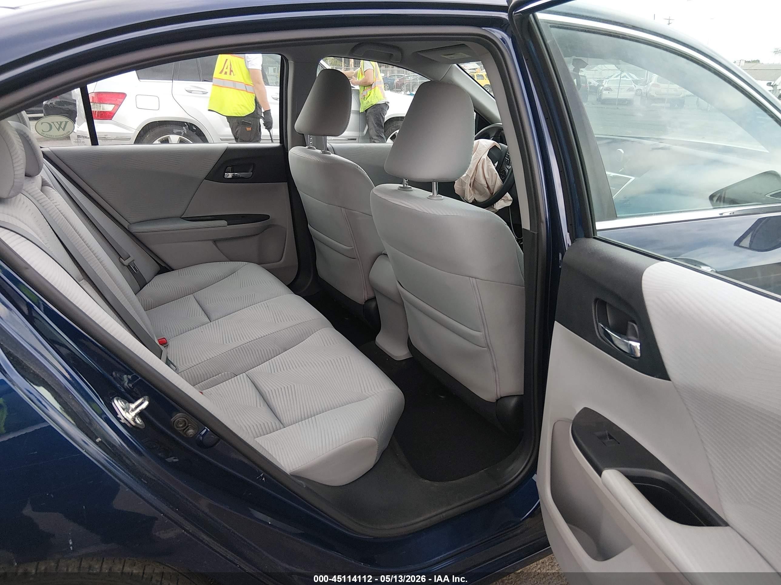 2015 Honda Accord Lx Dark Blue vin: 1HGCR2F38FA210303