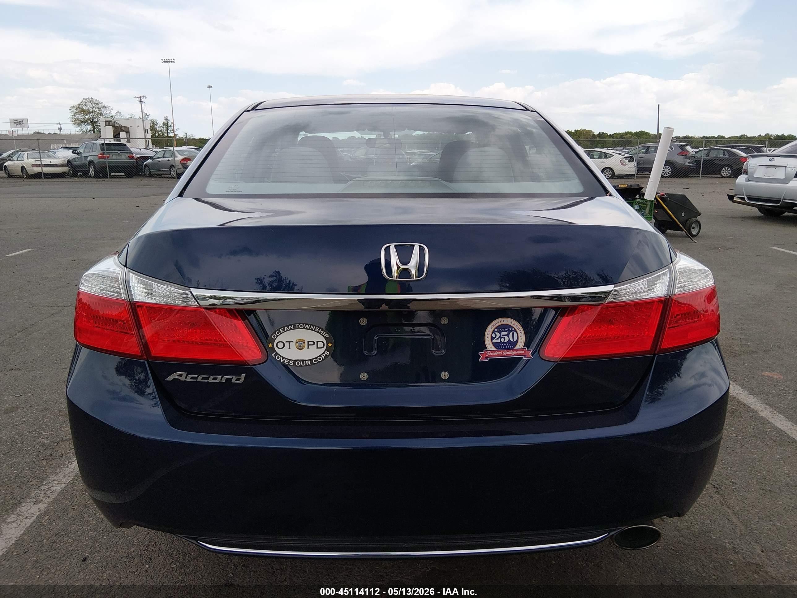 2015 Honda Accord Lx Dark Blue vin: 1HGCR2F38FA210303