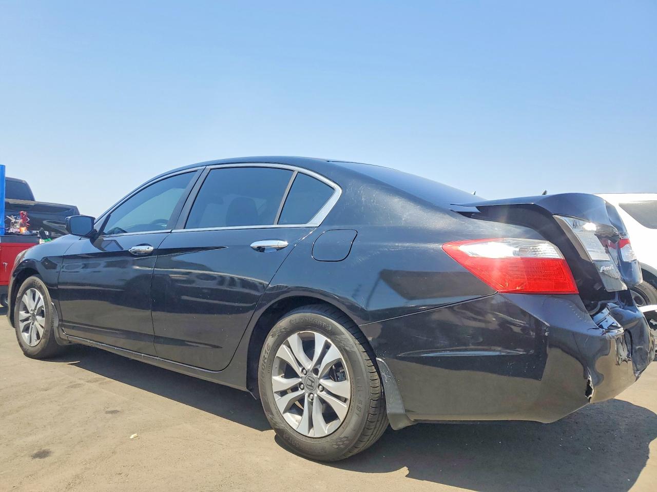 2015 Honda Accord Lx Black vin: 1HGCR2F38FA210902