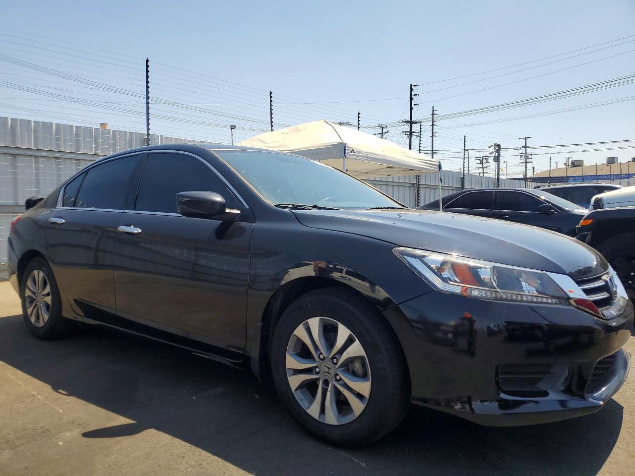 2015 Honda Accord Lx Black vin: 1HGCR2F38FA210902