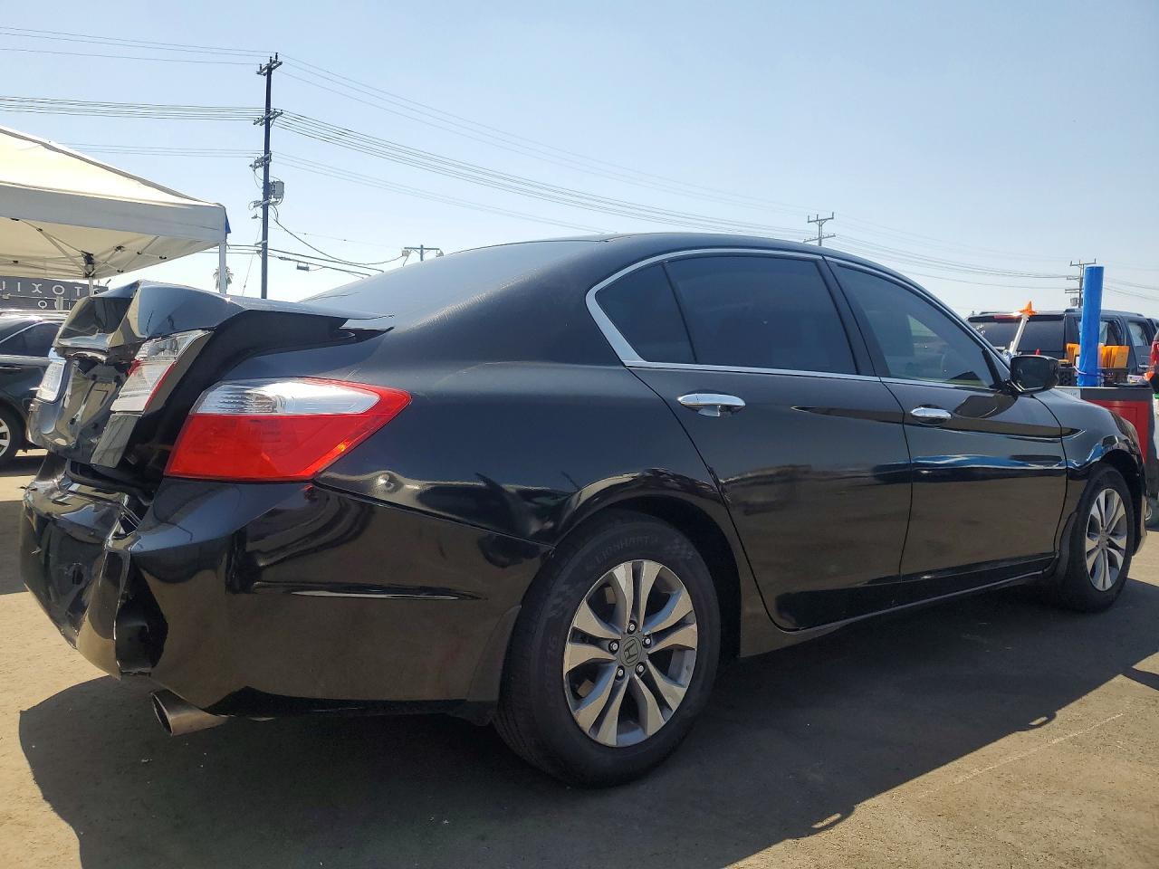 2015 Honda Accord Lx Black vin: 1HGCR2F38FA210902