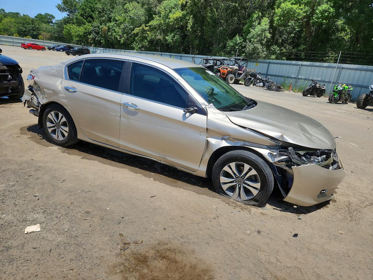 2015 Honda Accord Lx Золотой vin: 1HGCR2F38FA214450