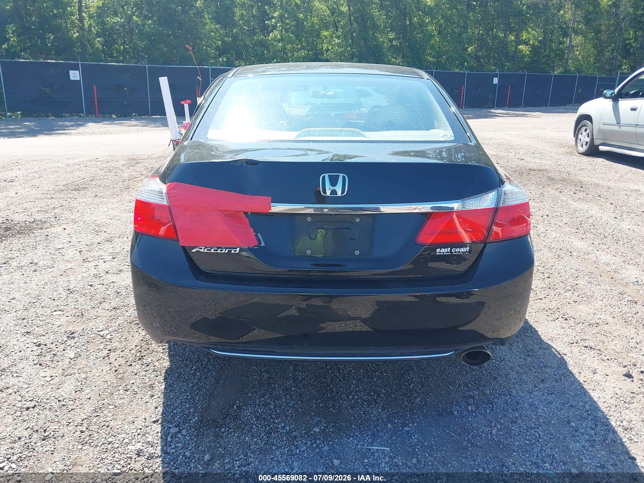 2015 Honda Accord Lx Black vin: 1HGCR2F38FA214920