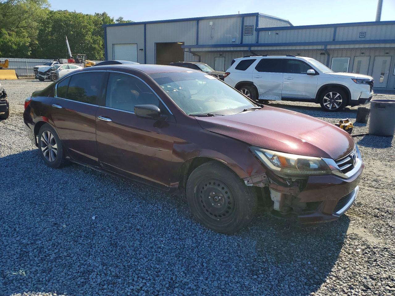 2015 Honda Accord Lx Бордовый vin: 1HGCR2F38FA229501