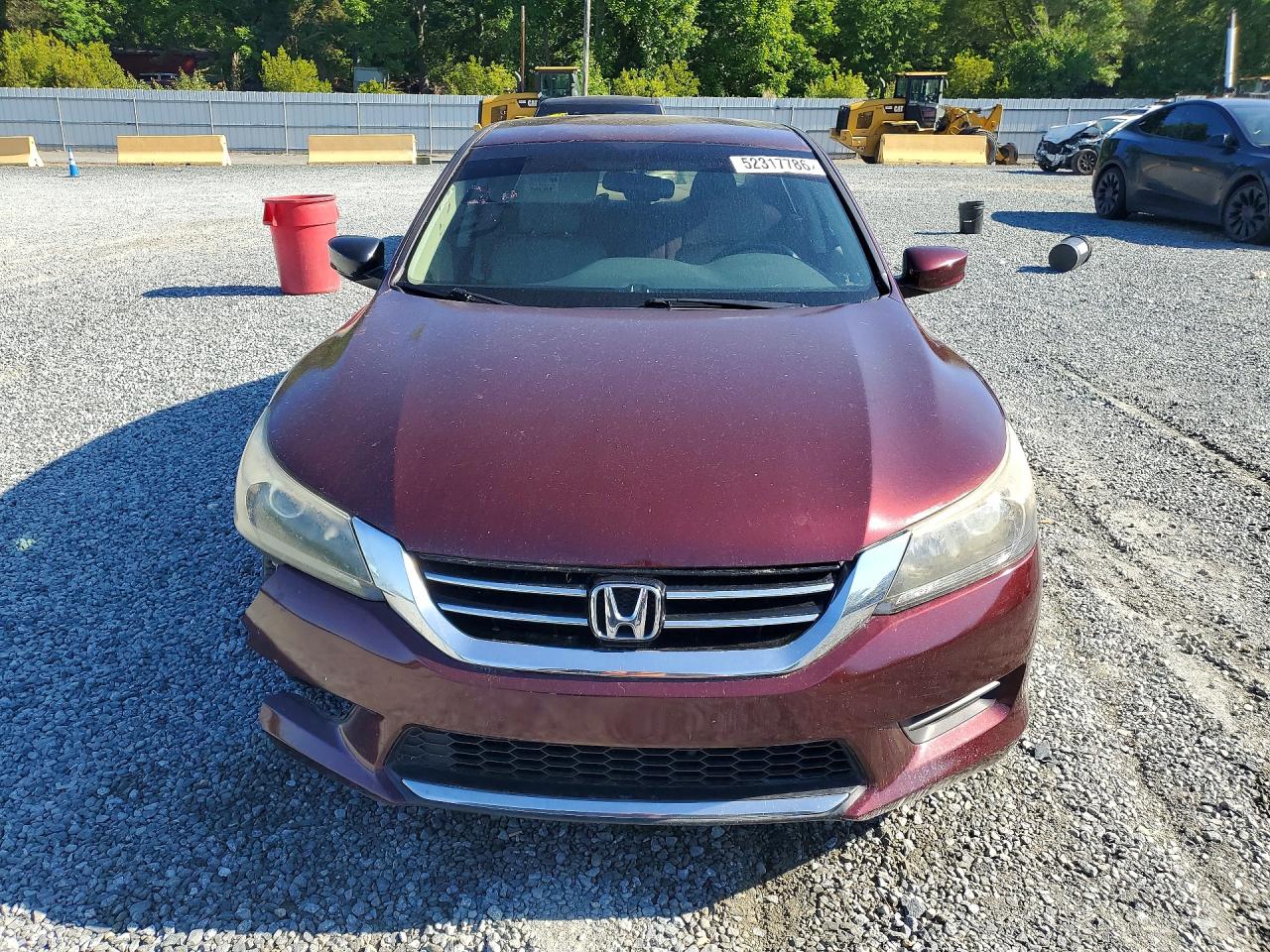 2015 Honda Accord Lx Бордовый vin: 1HGCR2F38FA229501