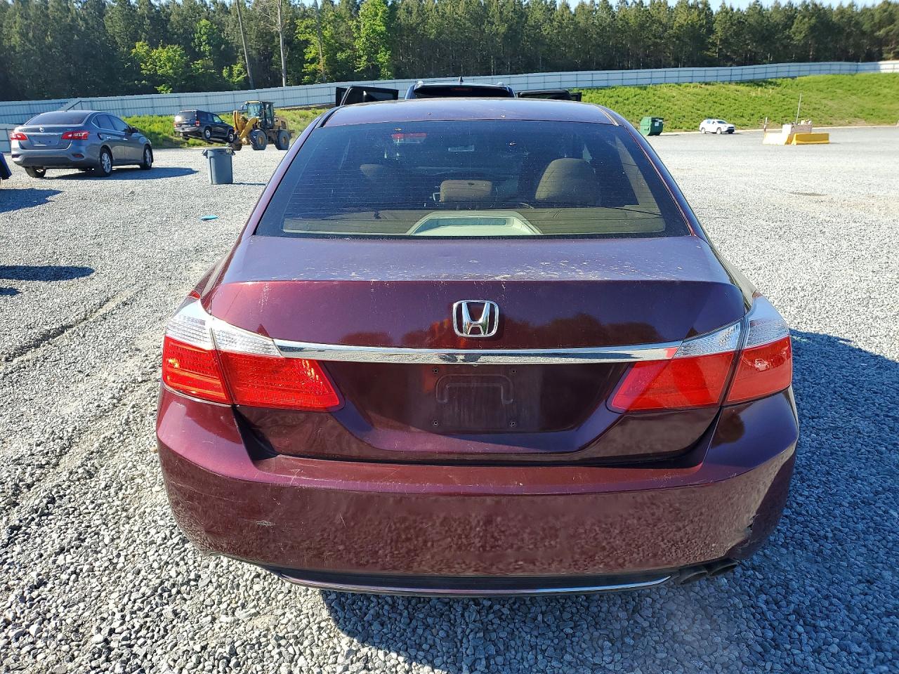 2015 Honda Accord Lx Бордовый vin: 1HGCR2F38FA229501