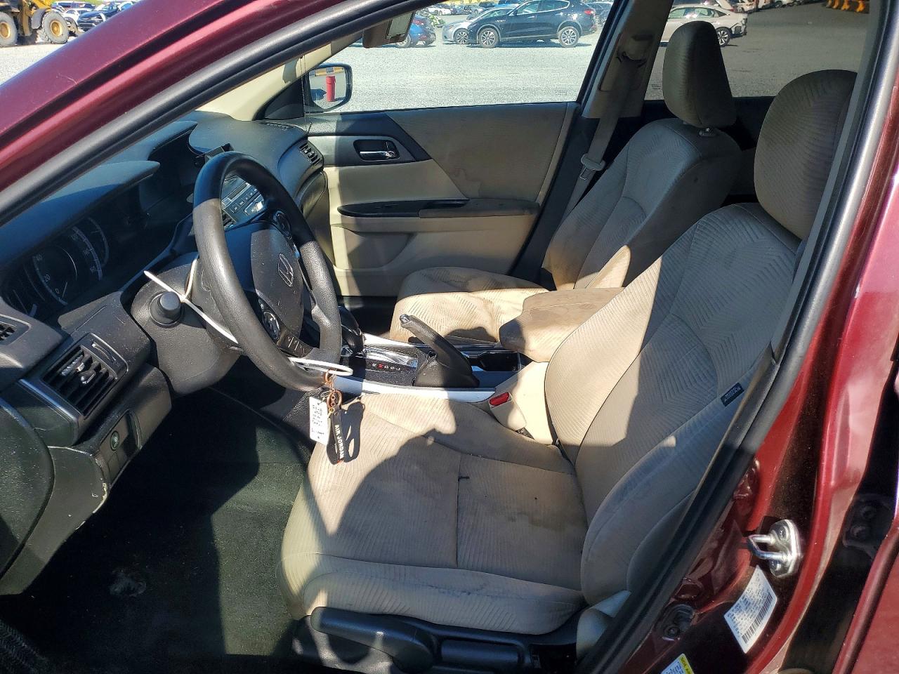 2015 Honda Accord Lx Бордовый vin: 1HGCR2F38FA229501
