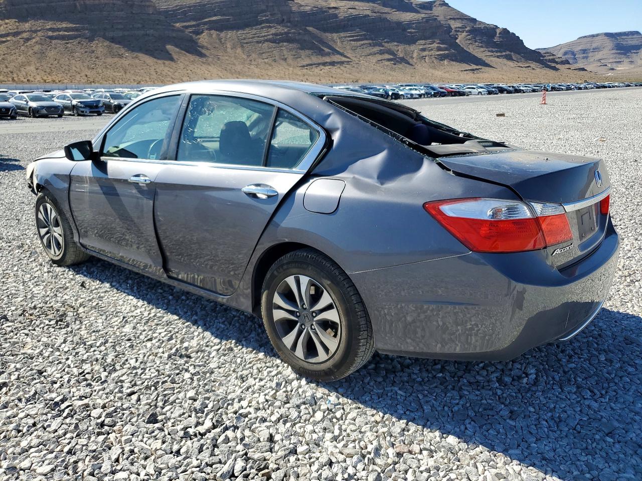 2015 Honda Accord Lx Gray vin: 1HGCR2F38FA235914