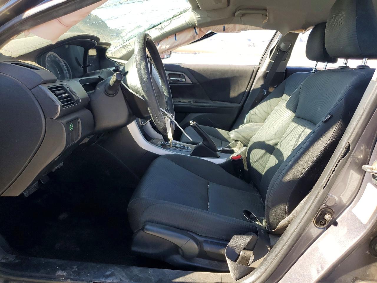 2015 Honda Accord Lx Gray vin: 1HGCR2F38FA235914