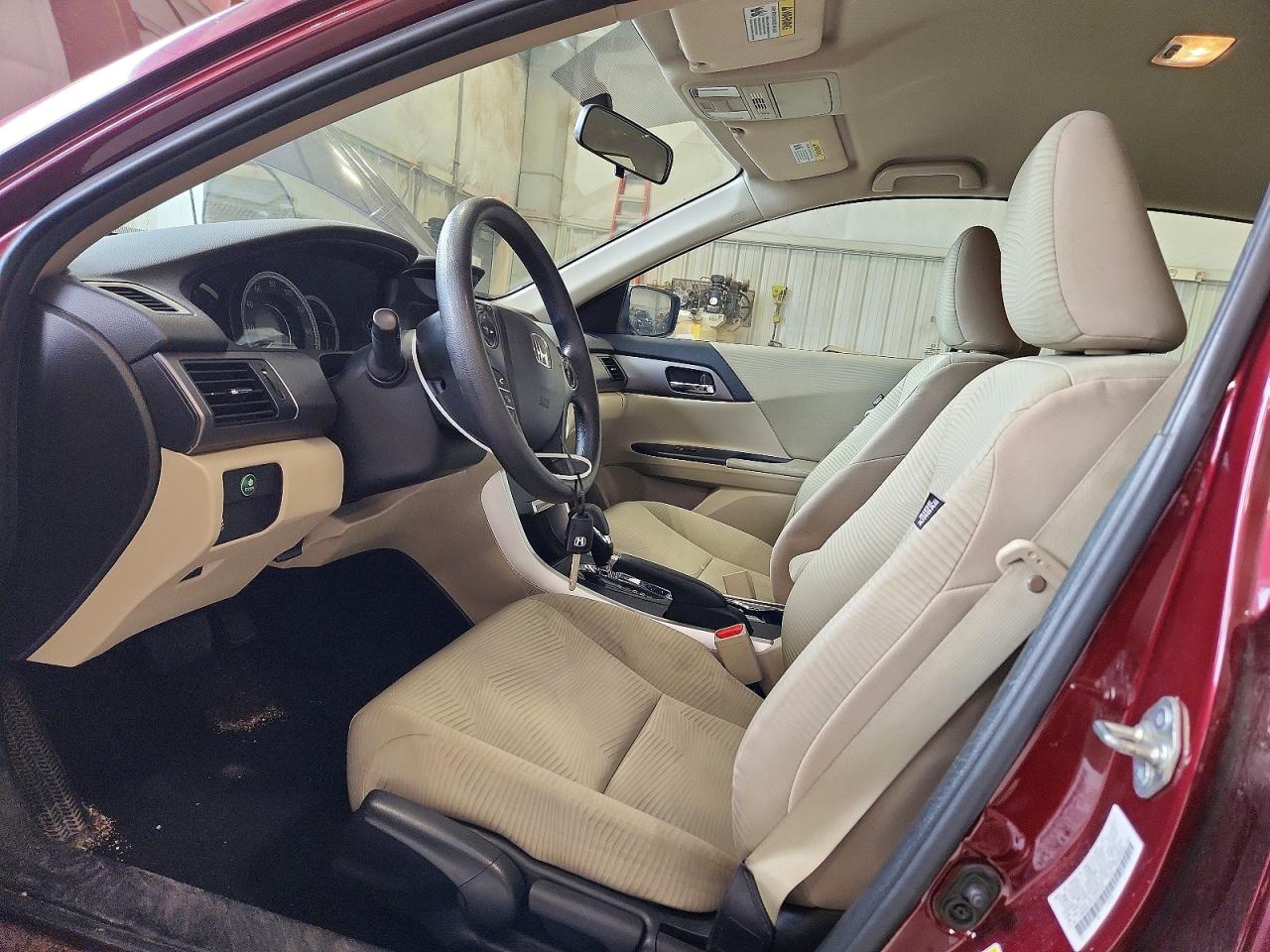 2015 Honda Accord Lx Maroon vin: 1HGCR2F38FA237209