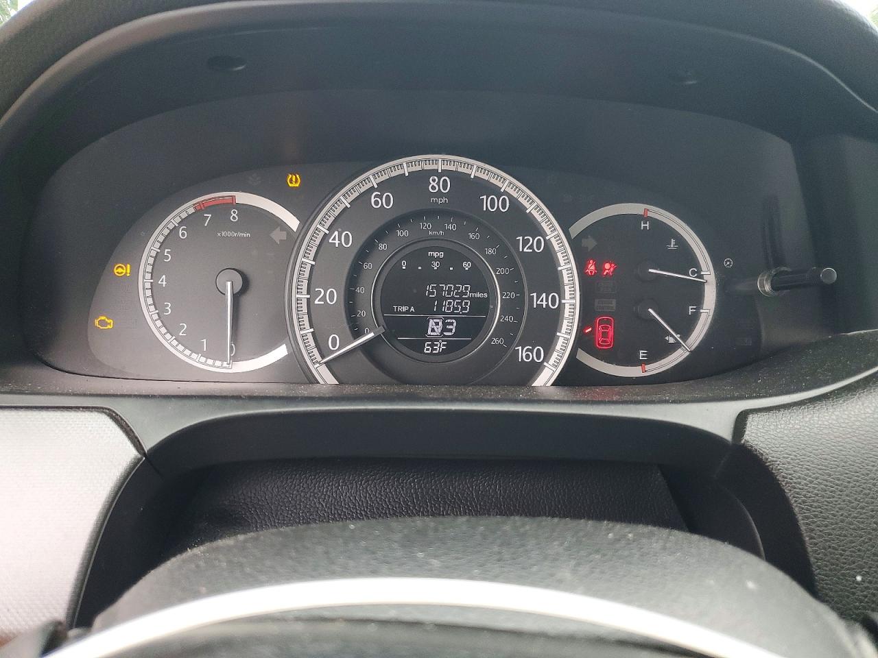 2015 Honda Accord Lx White vin: 1HGCR2F38FA240868