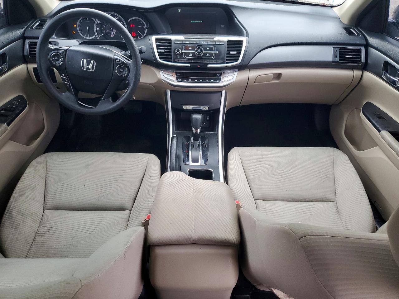 2015 Honda Accord Lx White vin: 1HGCR2F38FA240868