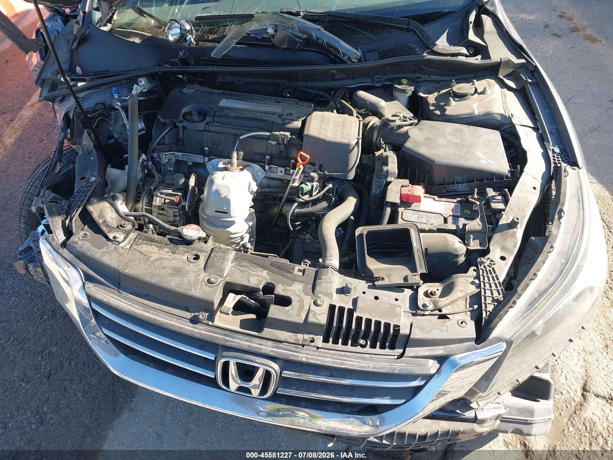 2015 Honda Accord Lx Gray vin: 1HGCR2F38FA245245