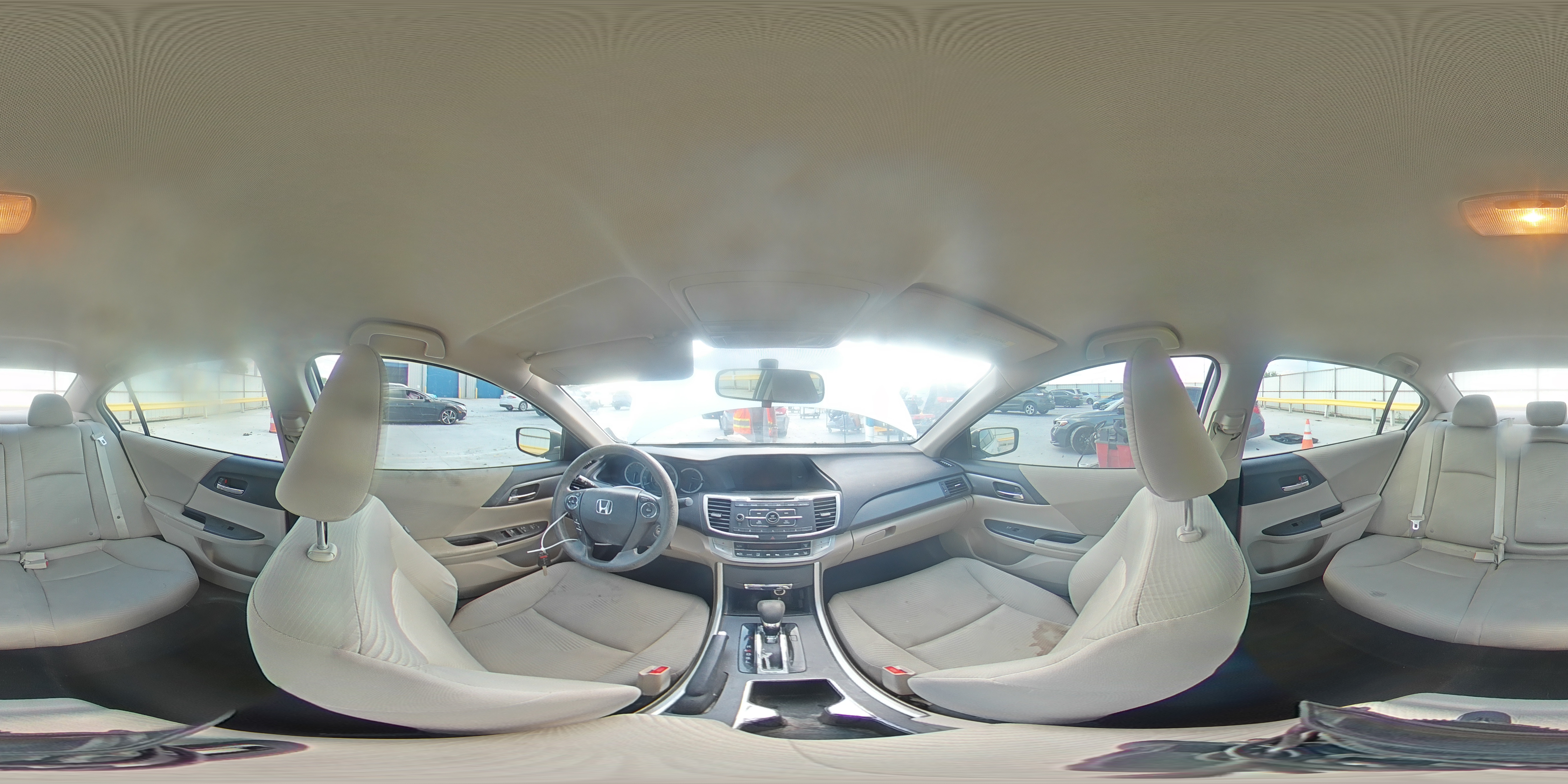2015 Honda Accord Lx White vin: 1HGCR2F38FA250199