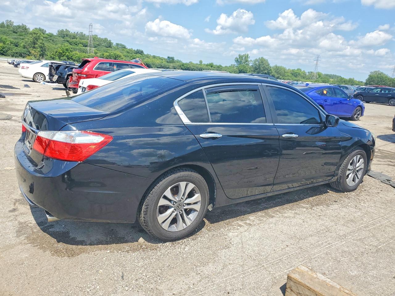 2015 Honda Accord Lx Black vin: 1HGCR2F38FA261896