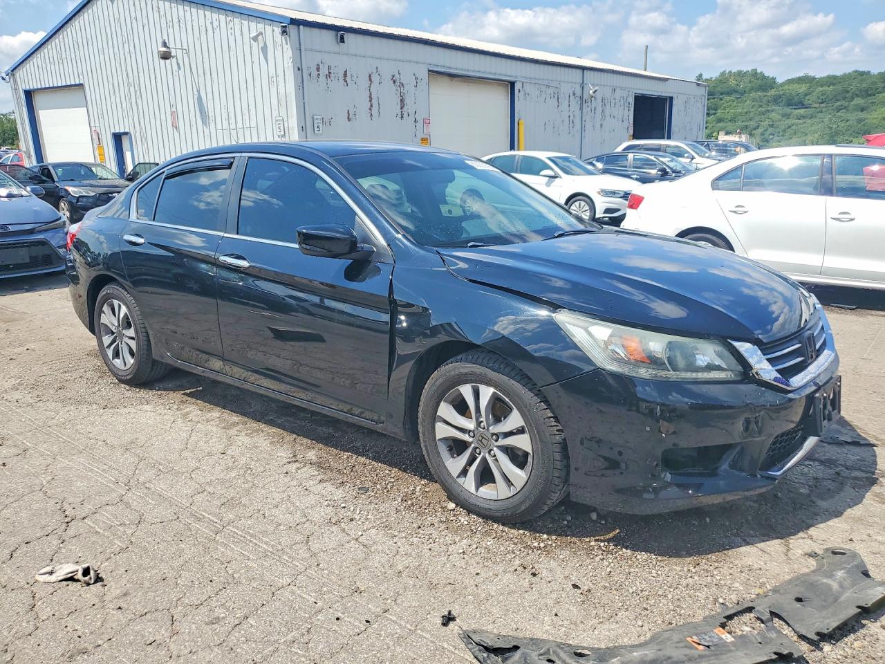 2015 Honda Accord Lx Black vin: 1HGCR2F38FA261896