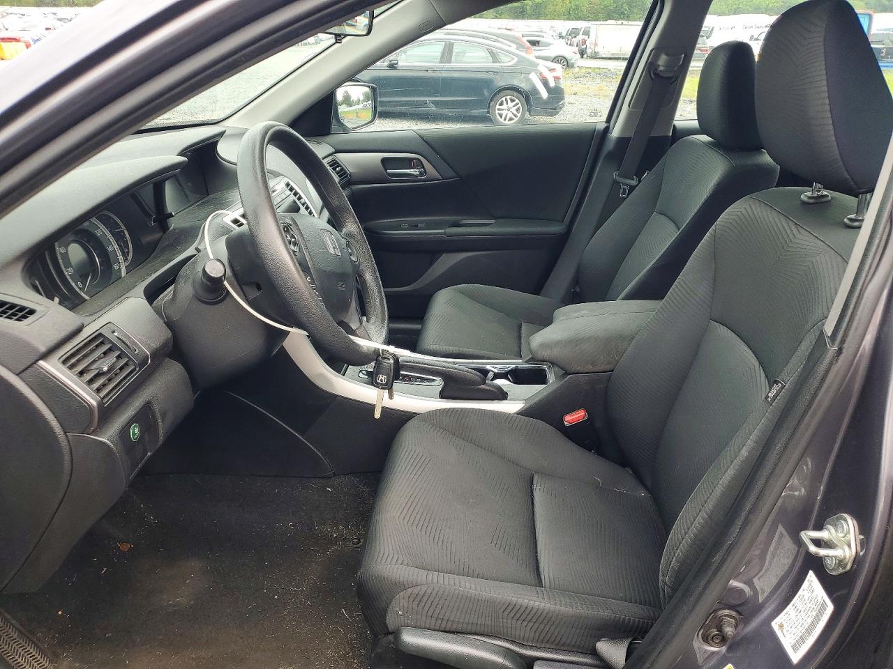 2015 Honda Accord Lx Gray vin: 1HGCR2F38FA267116