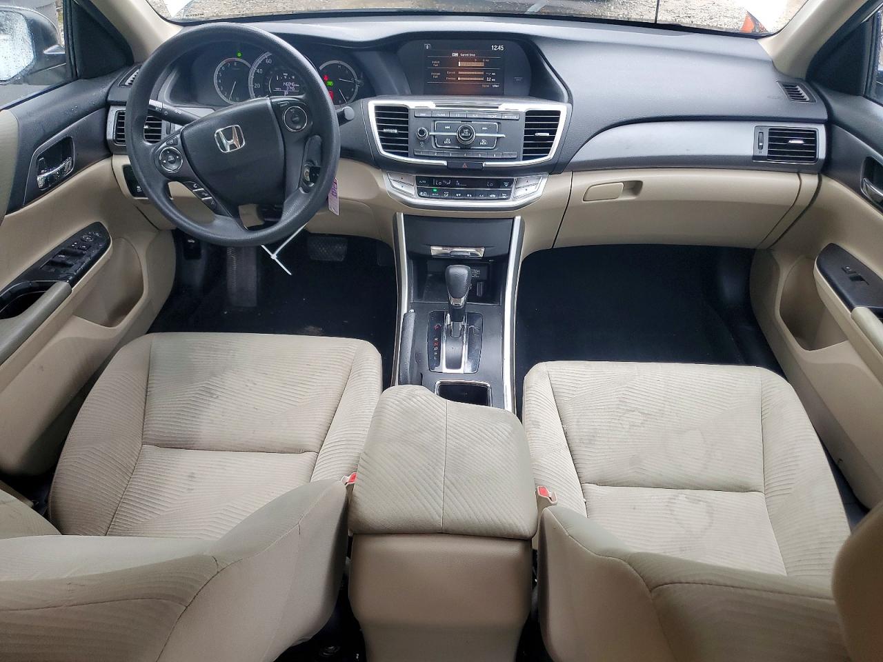 2015 Honda Accord Lx White vin: 1HGCR2F38FA271716