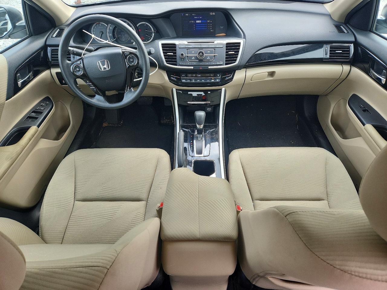 2017 Honda Accord Lx White vin: 1HGCR2F38HA057604